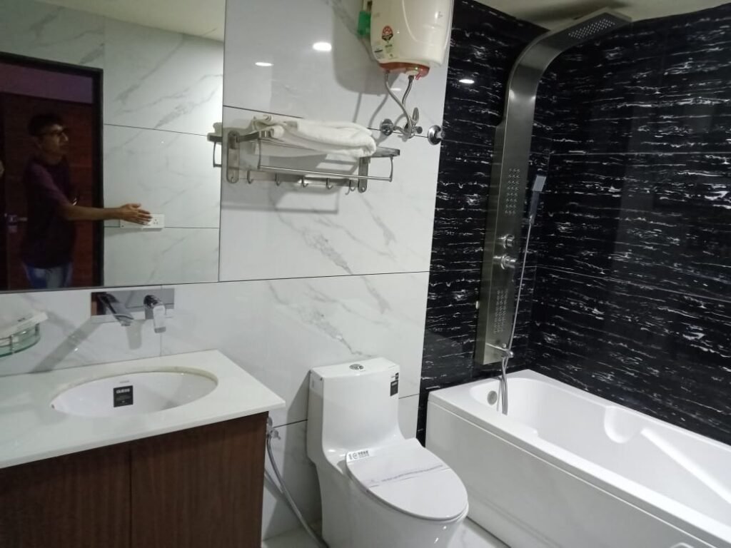 Plumbing Contractor work at a project site